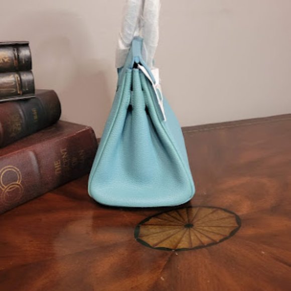 Light Blue Lock and Key Bag - Picture 6 of 8